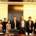 Permalink to Discussing on future collaboration with representatives from France, Philippines. École des Pont_๑๘๐๕๒๑_0002